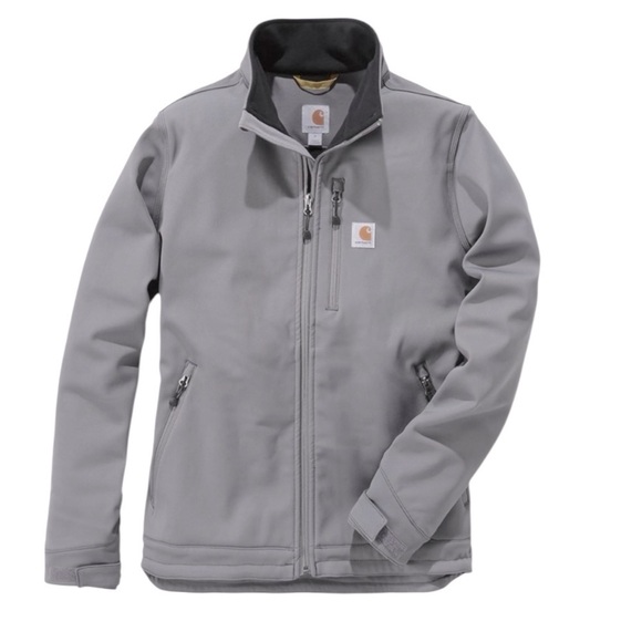 Carhartt Other - NWT Carhartt Men's Rain Defender Relax Fit Heavyweight Softshell Jacket Charcoal